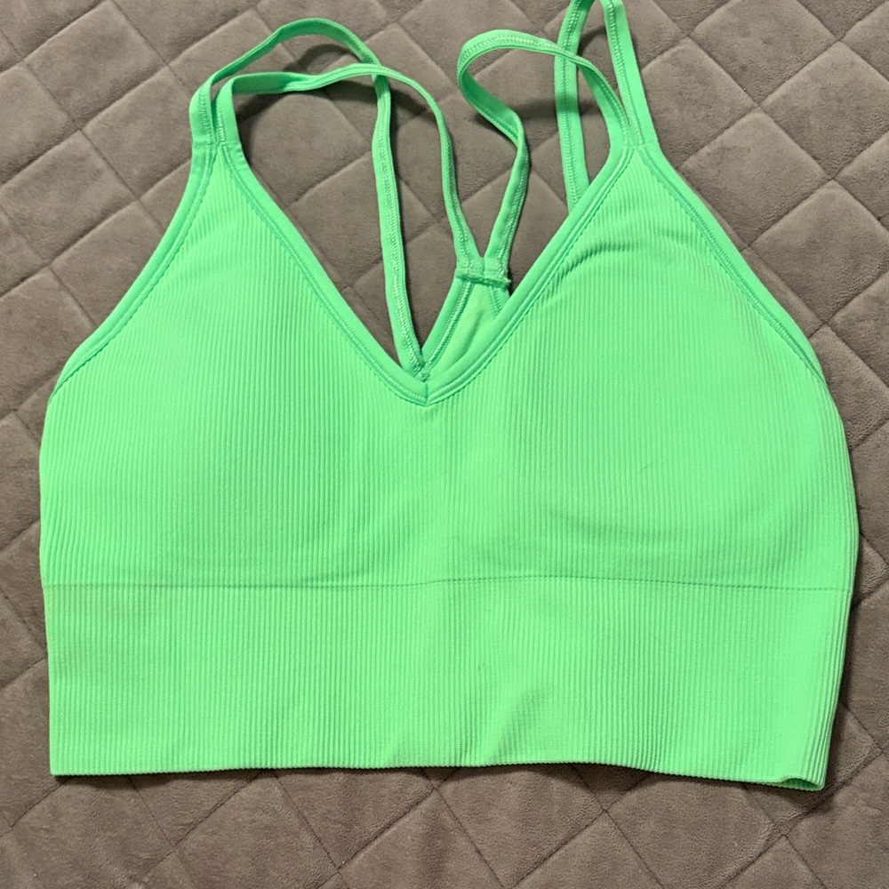 DSG Green Women's sport bra. Small